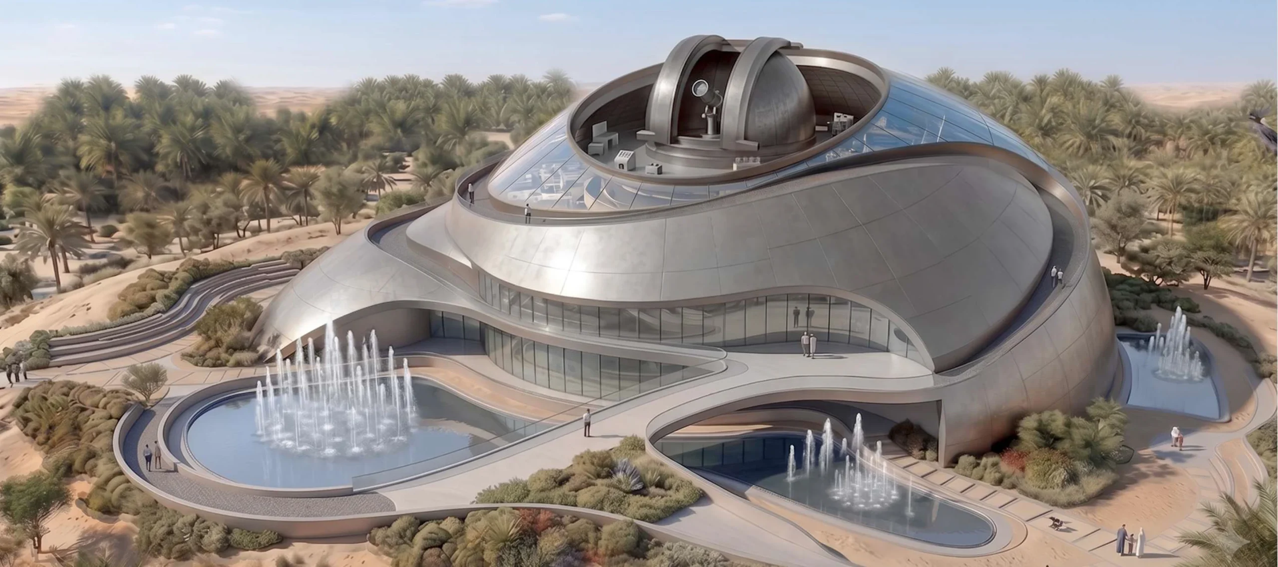 Lumina Helical Entry Ramp Plaza