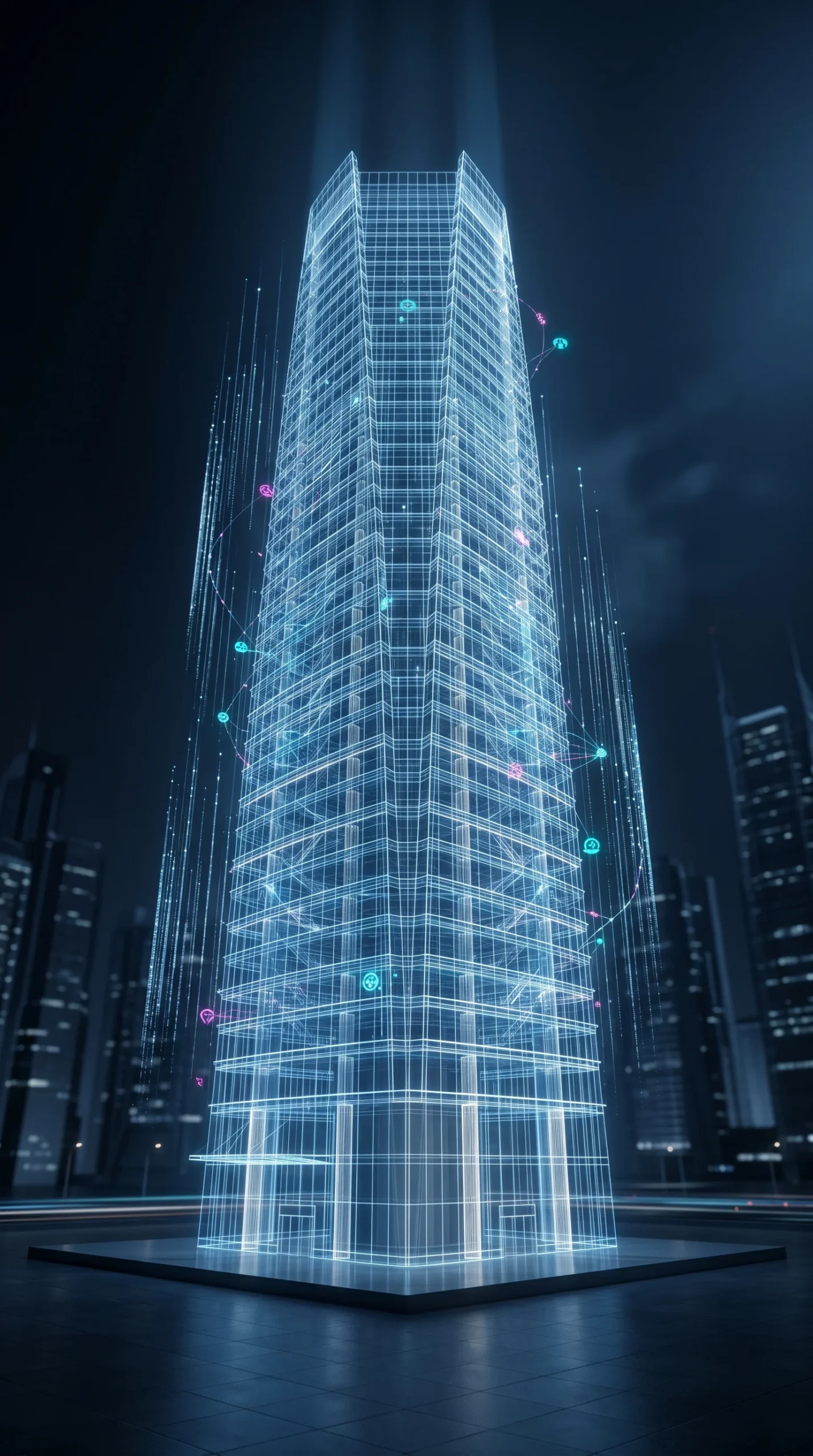 Digital Twin Technology - Expert Digital Twin Solutions UAE 2 Vertical structural assessment via Digital Twin monitoring